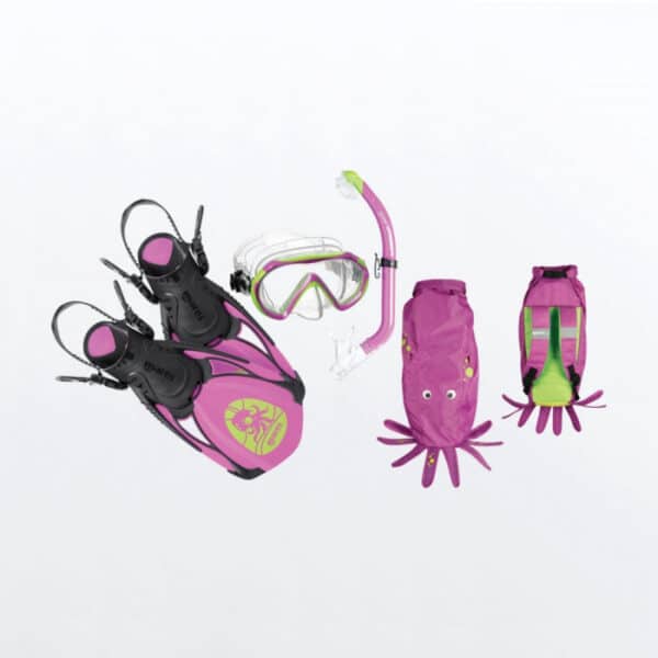 15252939309-410760-set-sea-friends-purple-900x900-800x800-7.jpg Kit de Mergulho Mares Sea Friends Infantil - Rosa