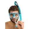Kit de Mergulho Cressi Ikarus - Máscara + Respirador Semi Dry