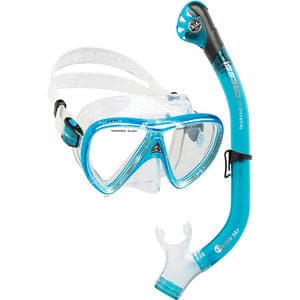 Kit de Mergulho Cressi Ikarus - Máscara + Respirador Semi Dry
