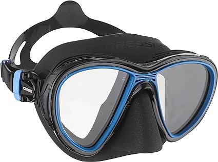 15252940608-preto-azul-2.jpg Máscara de Mergulho Cressi Quantum