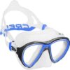 15252940667-transparente-azul-2.jpg Máscara de Mergulho Cressi Quantum