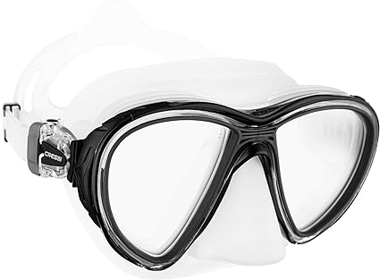 15252940673-transparente-preto-2.jpg Máscara de Mergulho Cressi Quantum