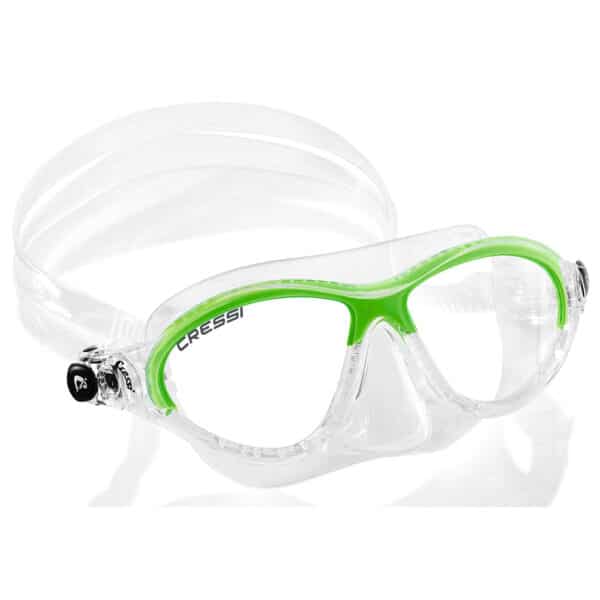 15252941001-moon-verde-1.jpg Máscara de Mergulho Infantil Cressi Moon