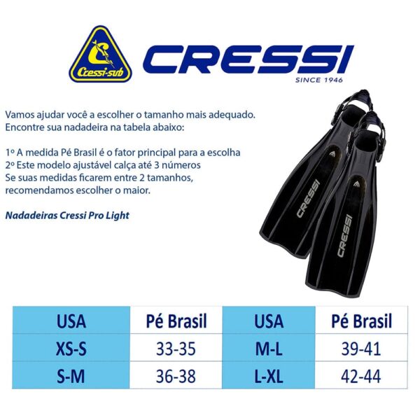 15252941998-pro-light-preto-4-1.jpg Nadadeira de Mergulho Cressi Pro Light