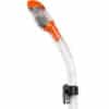 15252944432-dry-transparente-laranja-2.jpg Snorkel de Mergulho Cressi Supernova Dry