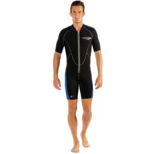 15252944611-lido.jpg Roupa de Neoprene Curta Short John Mergulho Cressi Lido 2.0
