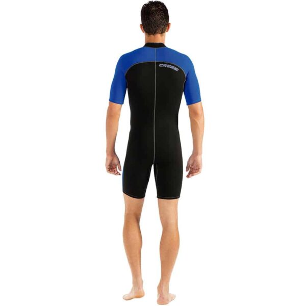Roupa de Neoprene Curta Short John Mergulho Cressi Lido 2.0