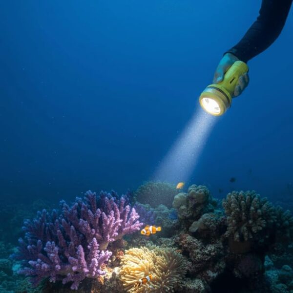 Lanterna Subaquática Fun Dive Thor Led