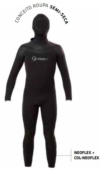 15314936011-roupa-completa.jpg Roupa de Neoprene Semi-Seca Neoflex FunDive - 7 x 5 mm