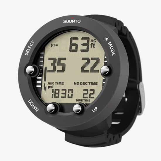 vyper_novo_graphite_perspective_divetime_airtime_imperial Computador de Mergulho Suunto Vyper Novo