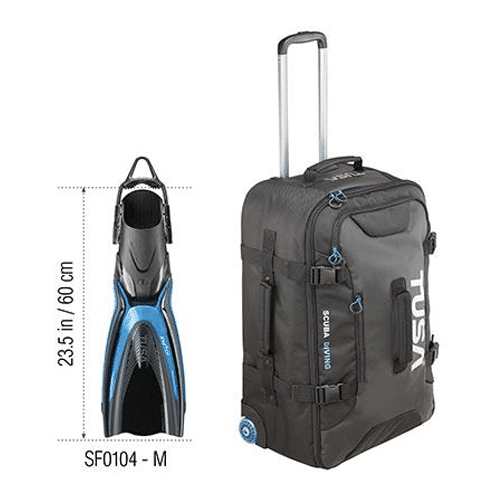 BolsaTUSA-RollerBagMédia-Tamanho Bolsa Tusa Roller Bag Média