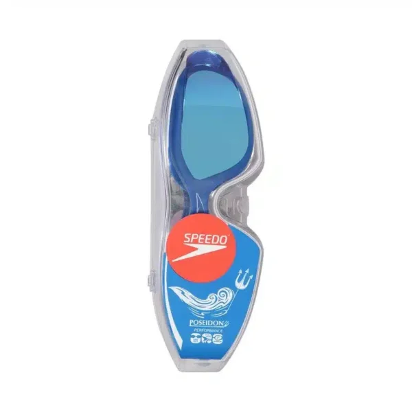 240523-800-800 Óculos Natação Speedo Poseidon Espelhado Blue Star Revo Blue - Águas Abertas
