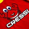 Camiseta de Proteção Uv50 Cressi Rash Ls Kids Red - P