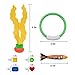 536573d660767aa0cc3927a517f7ad72.jpg Tachiuwa 22 peças kit de mergulho subaquático para piscina, brinquedos de mergulho, tesouros de peixe