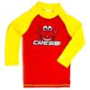 Camiseta de Proteção Uv50 Cressi Rash Ls Kids Red - P