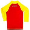 Camiseta de Proteção Uv50 Cressi Rash Ls Kids Red - P