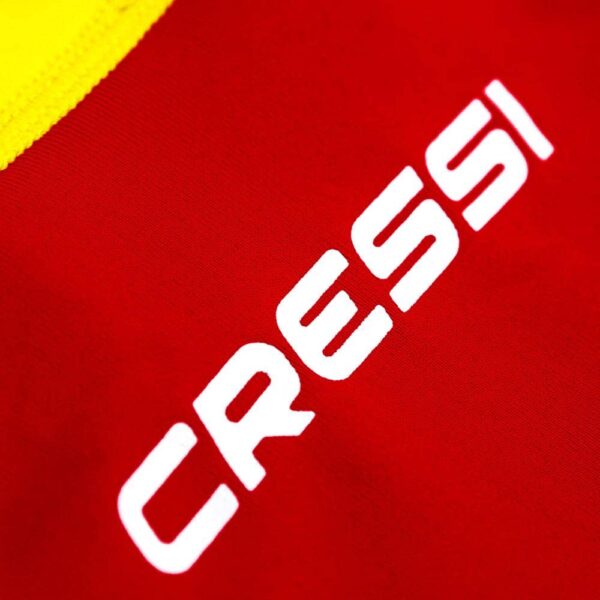 Camiseta de Proteção Uv50 Cressi Rash Ls Kids Red - P