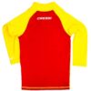 Camiseta de Proteção Uv50 Cressi Rash Ls Kids Red - P