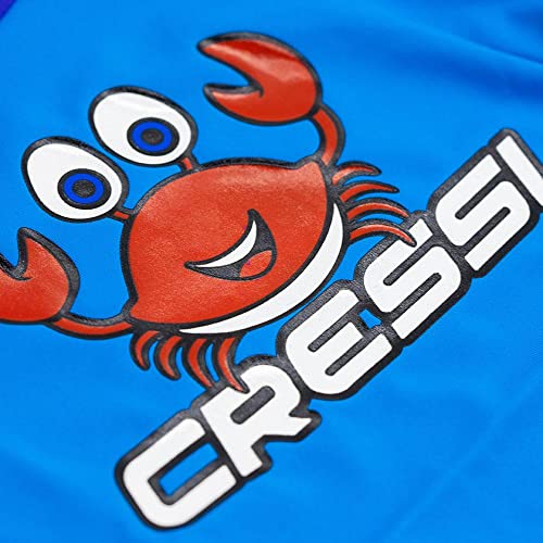 Version 1.0.0 Camiseta de Proteção Uv50 Cressi Rash Ls Kids Blue - Ggg