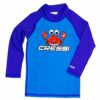 Version 1.0.0 Camiseta de Proteção Uv50 Cressi Rash Ls Kids Blue - Ggg