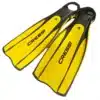 pro light com mola - amarela Nadadeira Cressi Pro Light & Mola Flex