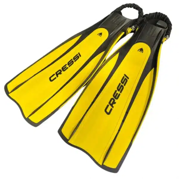pro light com mola - amarela Nadadeira Cressi Pro Light & Mola Flex