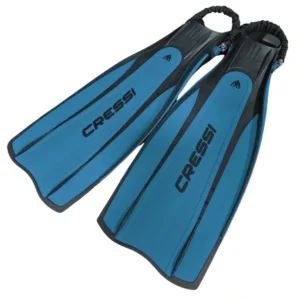 pro light com mola - azul Nadadeira Cressi Pro Light & Mola Flex