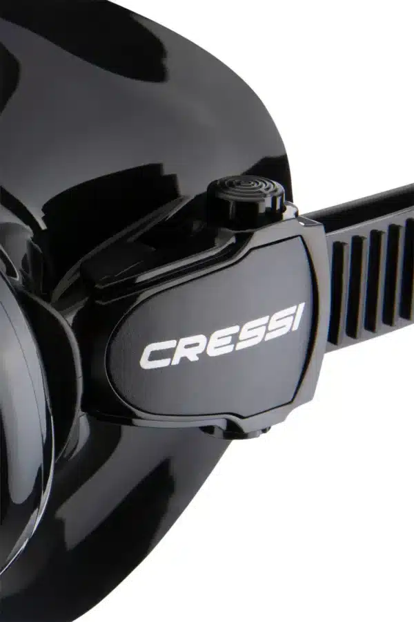 Máscara Cressi Metis Anti Fog Detalhe Fivela Máscara Cressi Metis Anti Fog