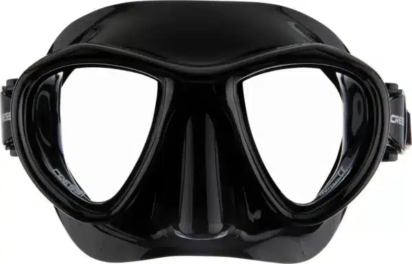 Máscara Cressi Metis Anti Fog Preta frontal Máscara Cressi Metis Anti Fog