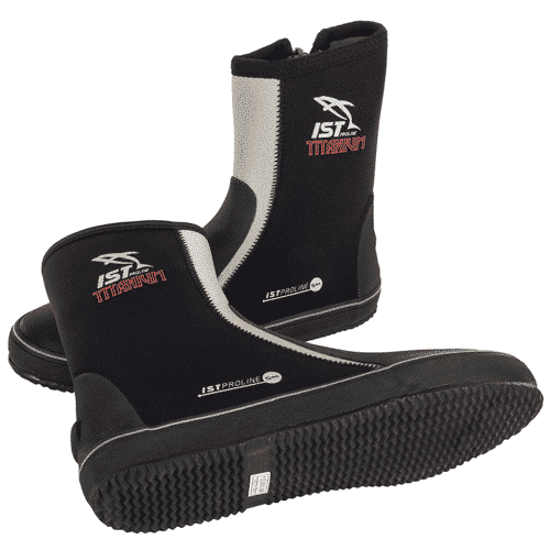 Bota Longa de Neoprene para Mergulho IST Titanium 5mm