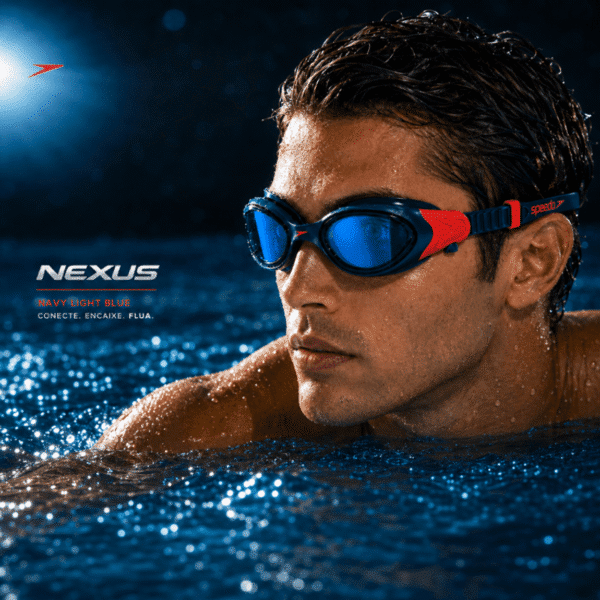 Óculos de Natação Speedo Nexus - Navy Light Blue