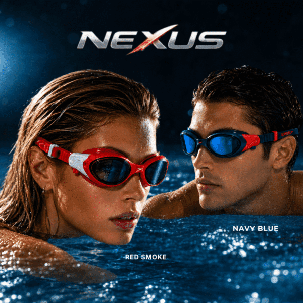 Óculos de Natação Speedo Nexus - Red Smoke