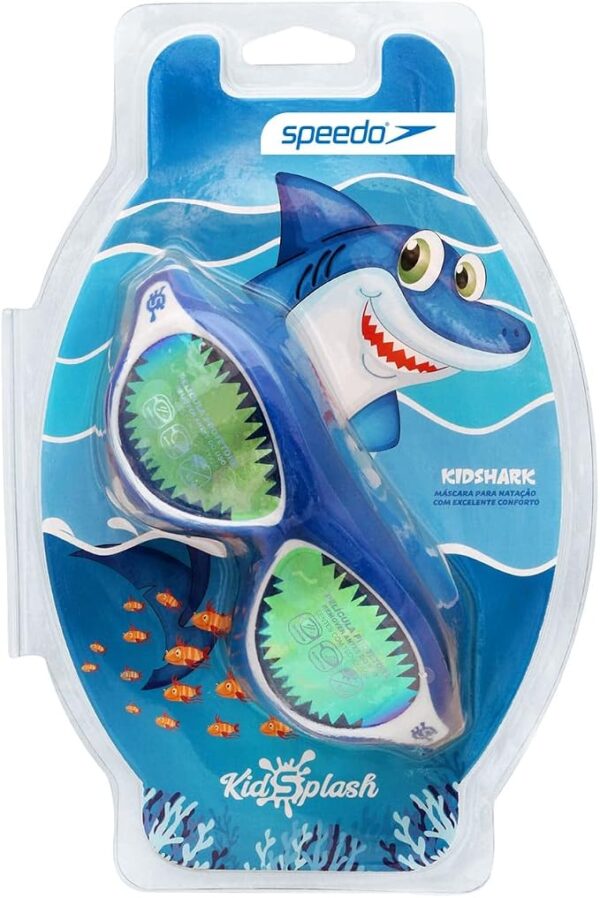 Óculos de Natação Infantil Speedo Kidshark - Azul